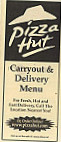 Hamburger Hut menu