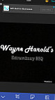 Wayne Harold's Extraodinary Bbq inside