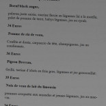 Maison Clovis Cardápio