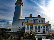 The Turnberry Lighthouse Halfway House outside