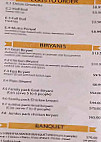 Parotta Station menu