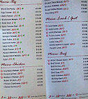 A.J.'s Indian Restaurant menu