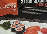 Rockin Rolls Sushi food