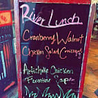 The River Coffee Shop menu