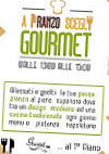 Gourmet menu