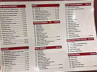 Regent Chinese Takeaway menu