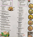 Siri Thai menu