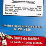 l'Olympic Cardápio