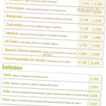 Pitti's Cardápio