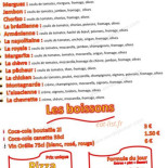 Le Snack Cardápio