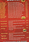 Original Burger No 1 menu