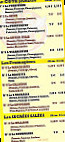 Pegaz'pizza menu