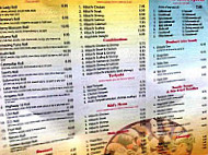 Asahi Sushi And Grill menu