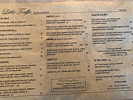 Little Truffle Dining Room & Bar menu