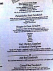 Critics Choice menu