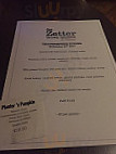 The Zetter Townhouse Clerkenwell menu