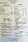 Chicory's Coffee Cafe menu
