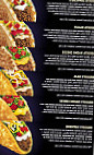 Taco Del Mar menu