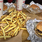 Five Guys Burgers and Fries food