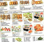 Sushi d'or menu