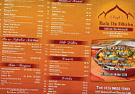 Singh's Bala Da Dhaba menu