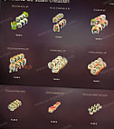 Sushi Creation menu