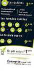 Le Moulin à Salades menu