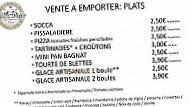 Chez Pipo menu