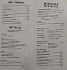 Benaroon Cafe Take Away menu