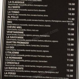 La Succulente Cardápio