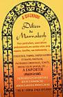 Délices De Marrakech menu