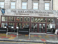 The Alexander Graham Bell outside