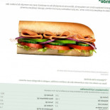 Subway Cardápio