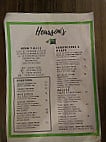 Hearson's Bistro menu