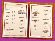 Purple Grain Cafe menu