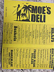 Moe's Deli Of Sebastian menu