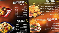 Wings 21 menu