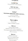 Le Longchamps menu