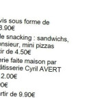 Le Rive's Cardápio