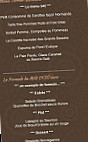 Cafe Restaurant des Grands Bassins menu