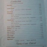 Rendezvous Cardápio
