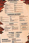 Brickhouse menu