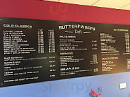 Butterfingers Deli menu
