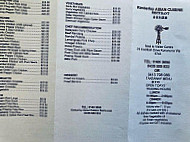 Kimberley Asian Cuisine menu