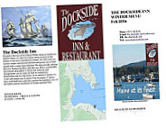 The Dockside Inn menu
