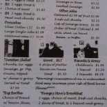 Sweetser Cafe Cardápio