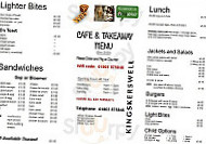 Romany Jones Cafe menu