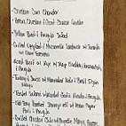 Crumbs Provisions menu