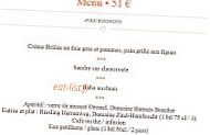 Chez Yvonne menu