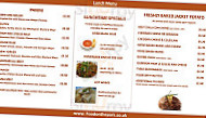 Cafe Metro menu